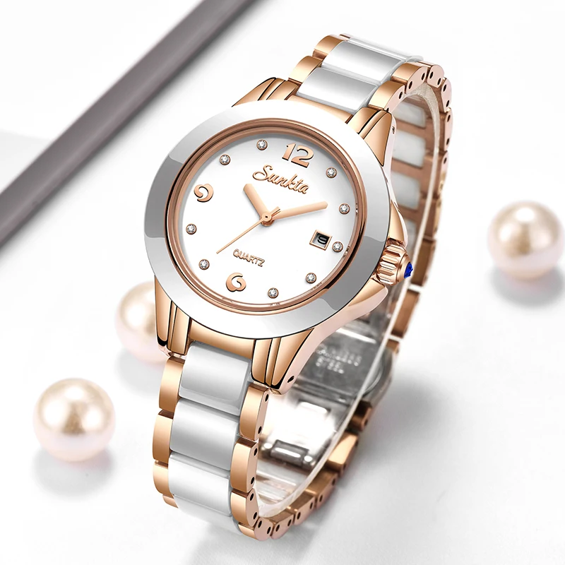 Sunkta Fashion Casual Quartz W - Ladies Fashion Watch avaliação e preço
