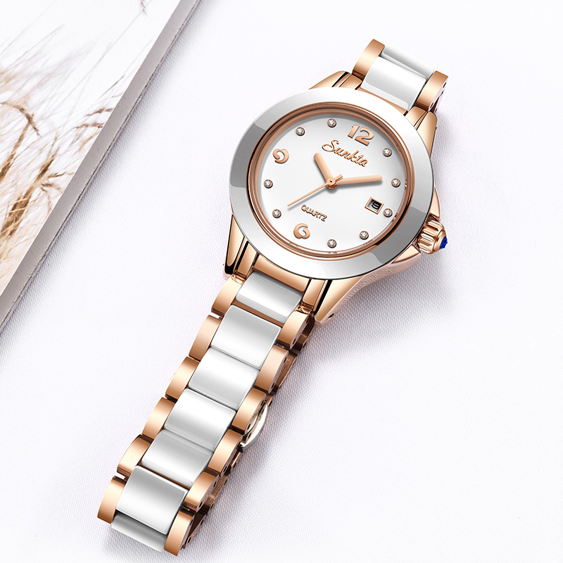 Sunkta Fashion Casual Quartz W - Ladies Fashion Watch avaliação e preço