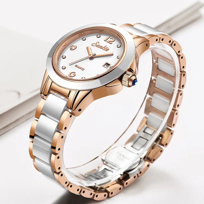 Sunkta Fashion Casual Quartz W - Ladies Fashion Watch avaliação e preço