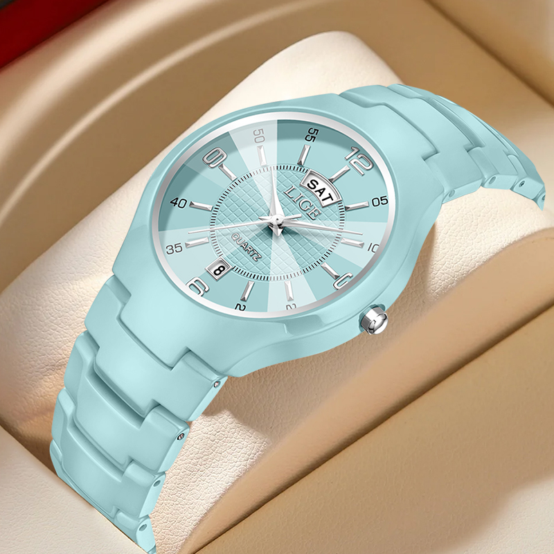 LIGE Luxury Elegant Quartz Wom - Ladies Fashion Watch avaliação e preço
