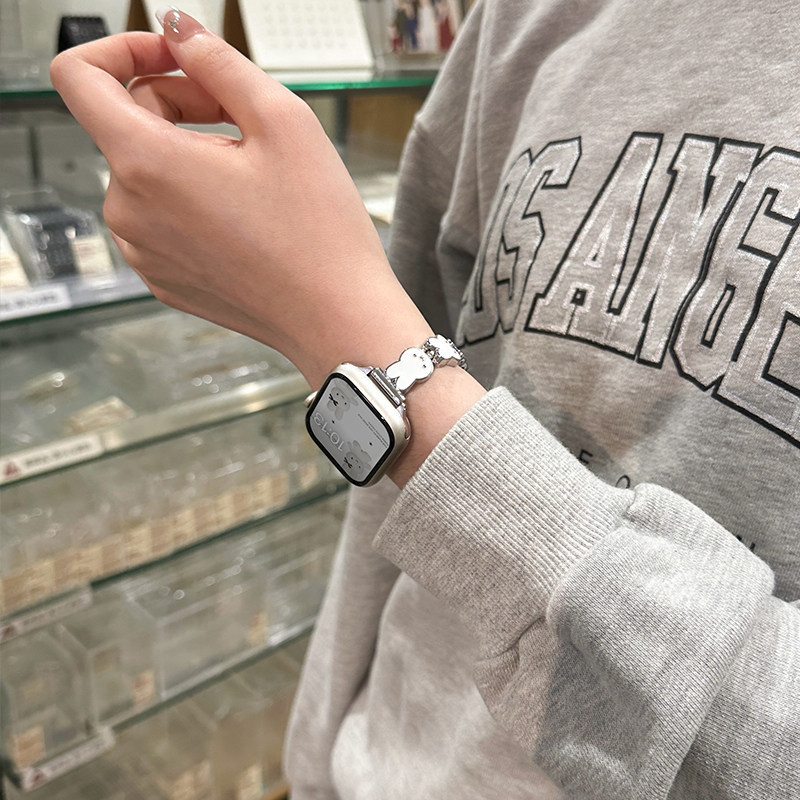 Miffy Rabbit Leather Watch Ban - Apple Watch Band avaliação e preço