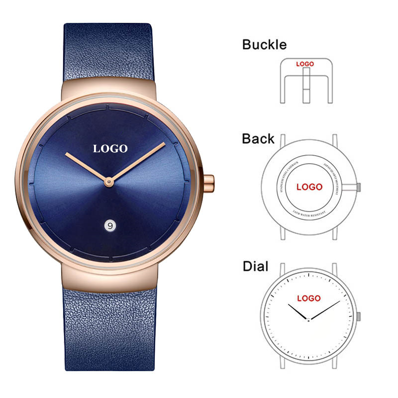 CL032 Factory Mens Watch Desig - Leather Watch Strap avaliação e preço