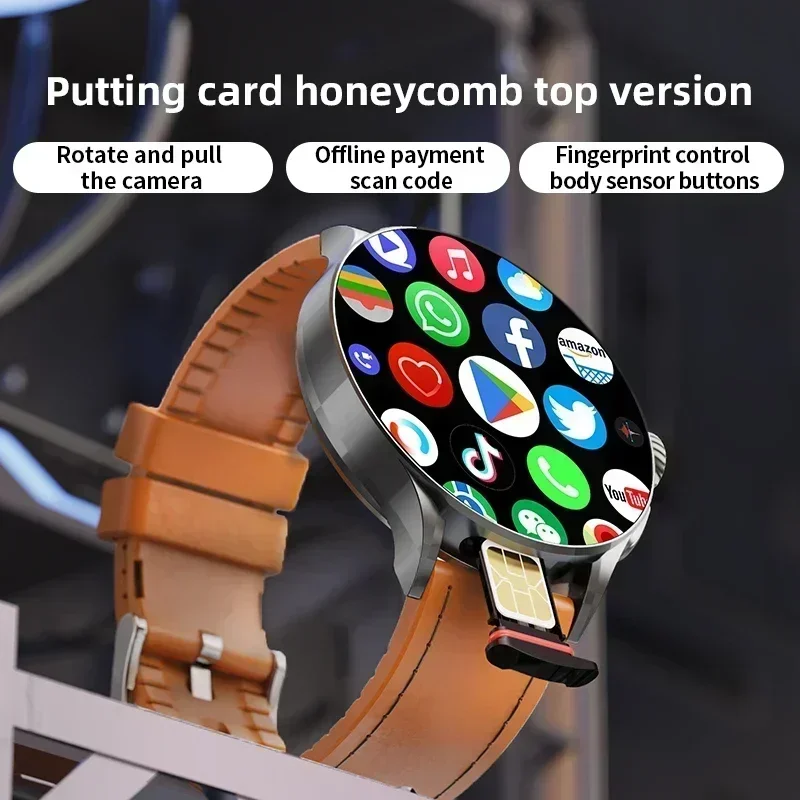 New GT200 Android Smart Watch  - Heart Rate Gps Watch avaliação e preço