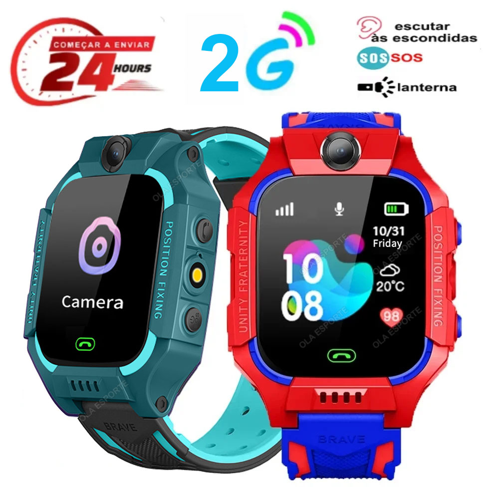 2026 New 2G Kids Smart Watch S - Smartwatch Watches Gift For Boys With Gps avaliação e preço