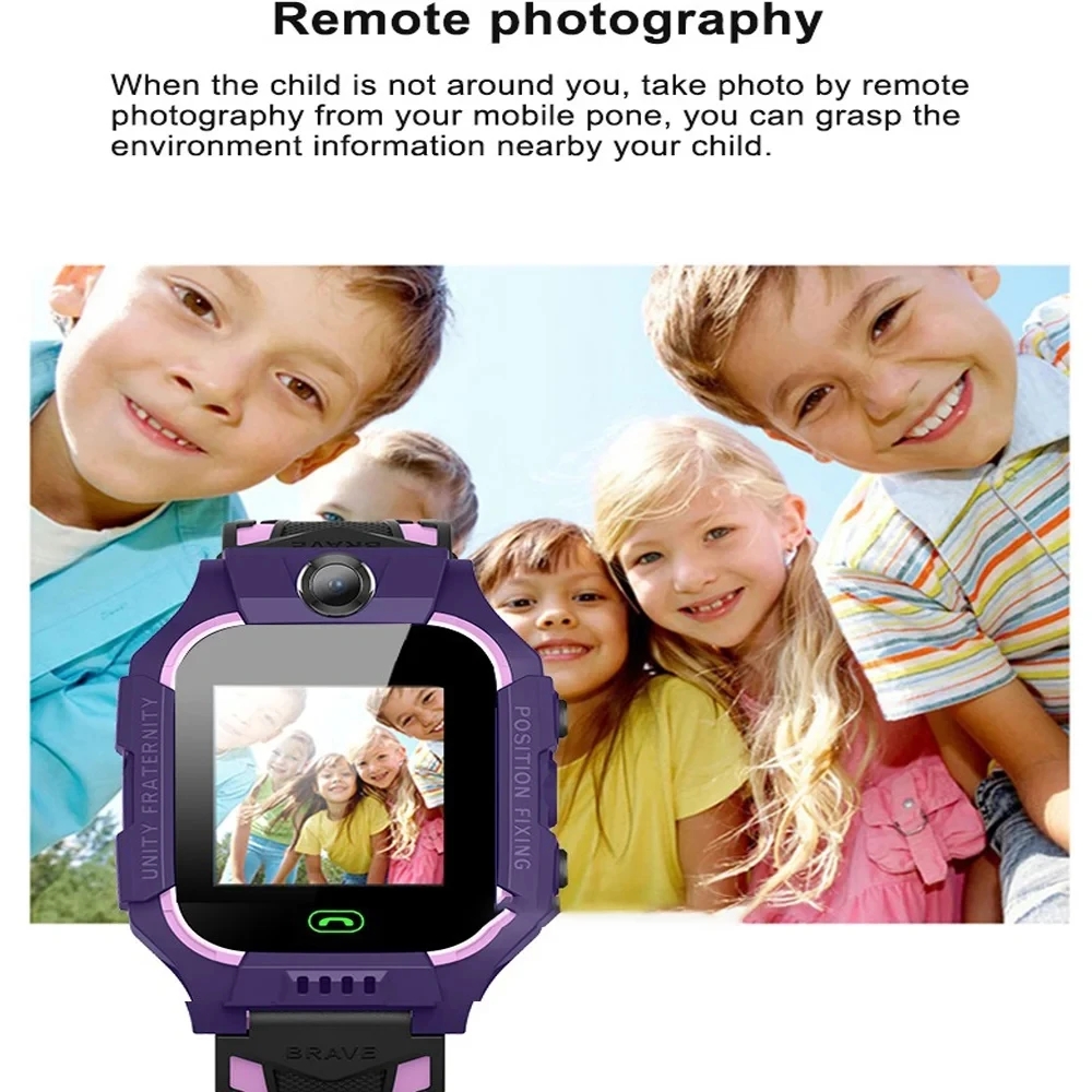 2026 New Kids Smart Watch SOS  - Smartwatch Watches Gift For Boys With Gps avaliação e preço