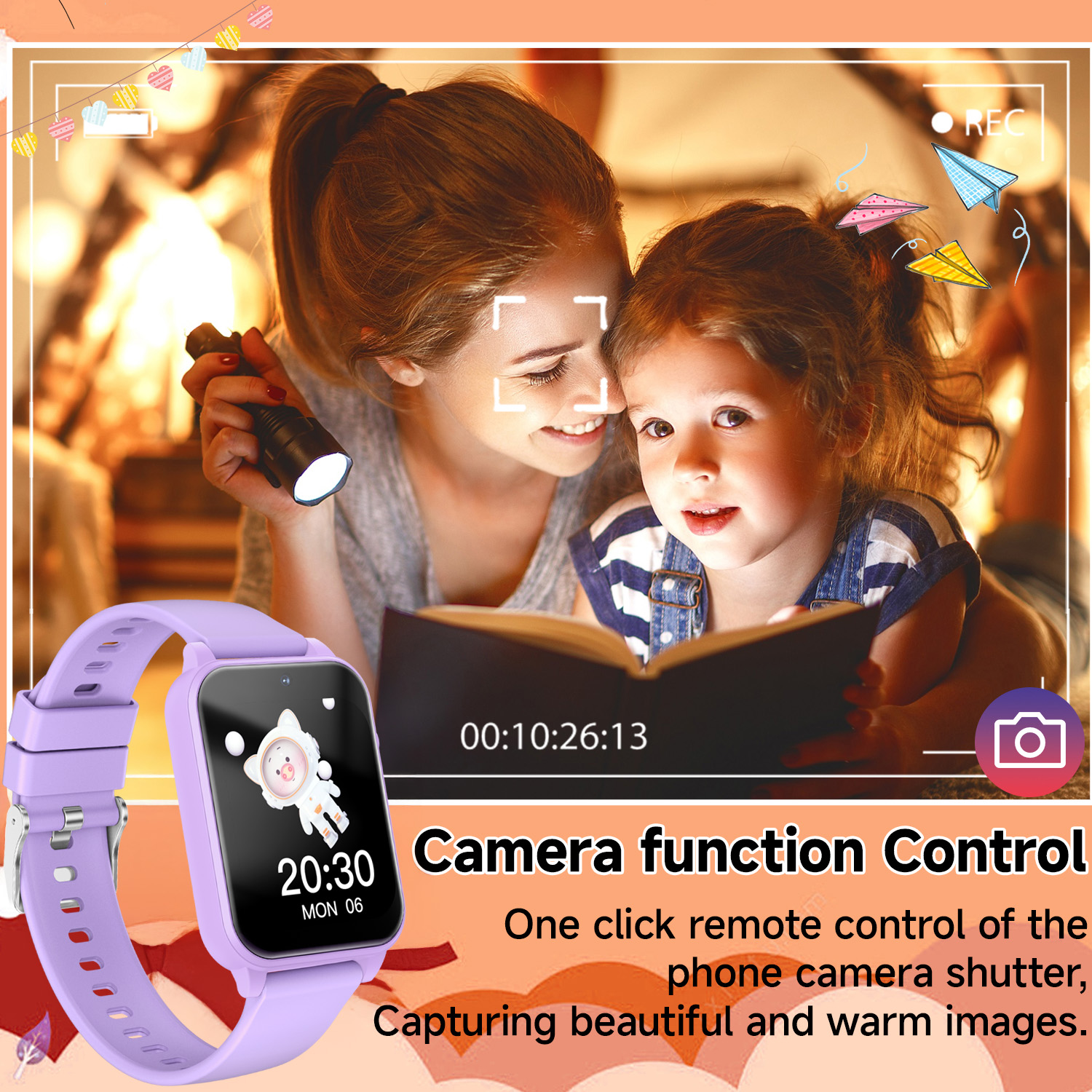 2026 New Children's Smart Watc - Smartwatch Watches For Kid Girl avaliação e preço