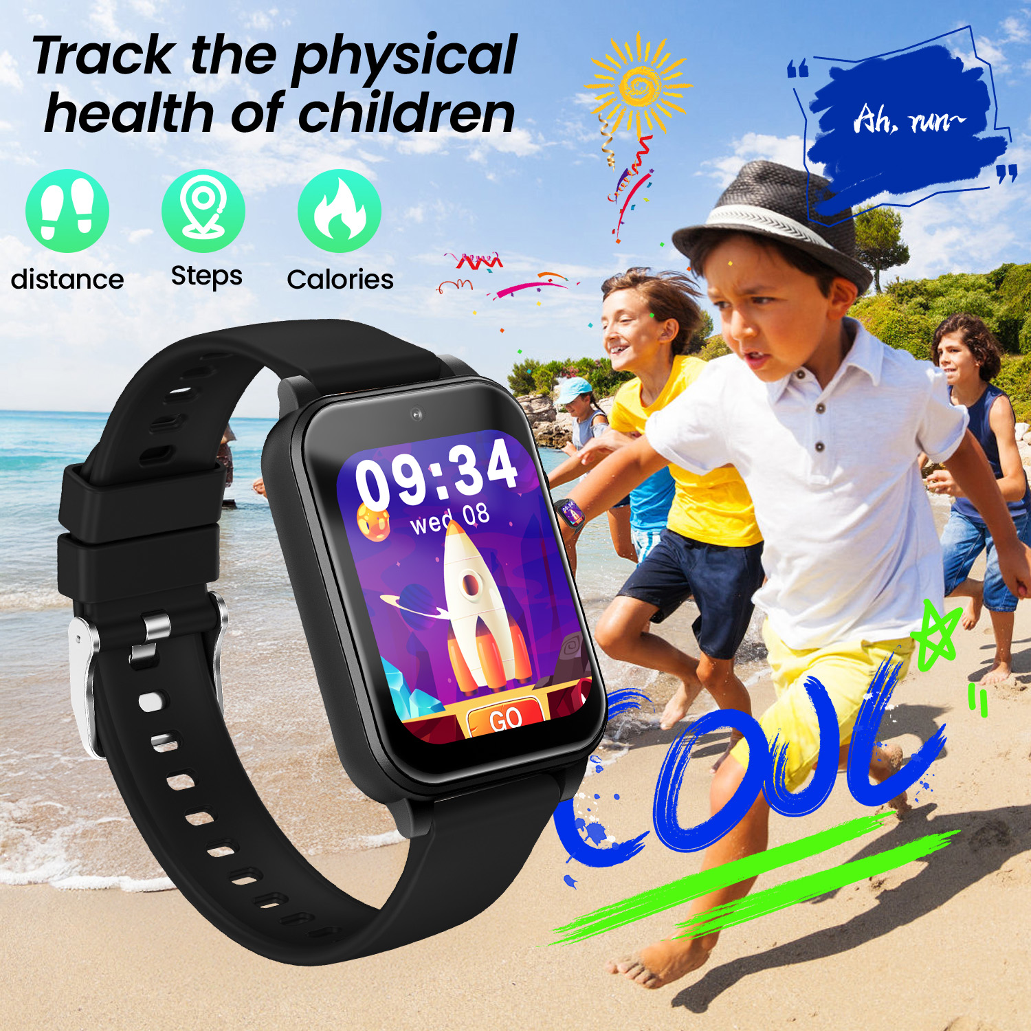 2026 New Children's Smart Watc - Smartwatch Watches For Kid Girl avaliação e preço