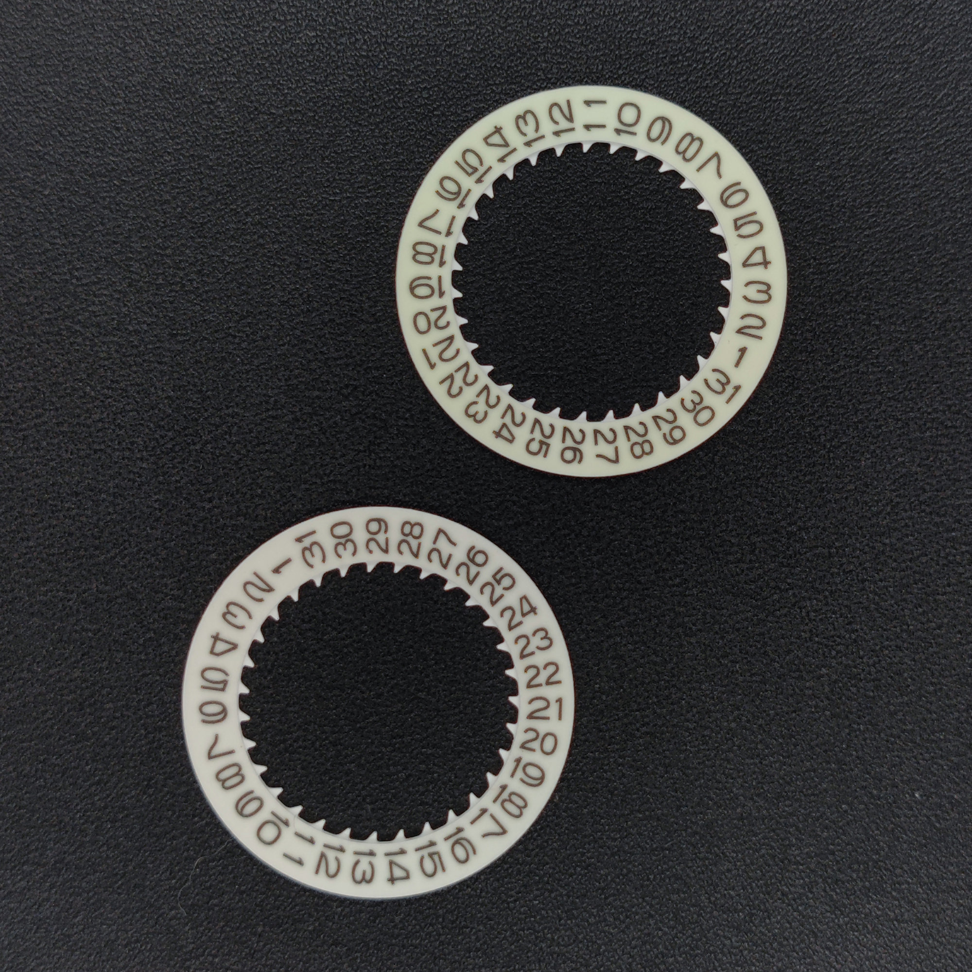 NH35 Luminous White Date-Wheel - Crystal Press Tool avaliação e preço