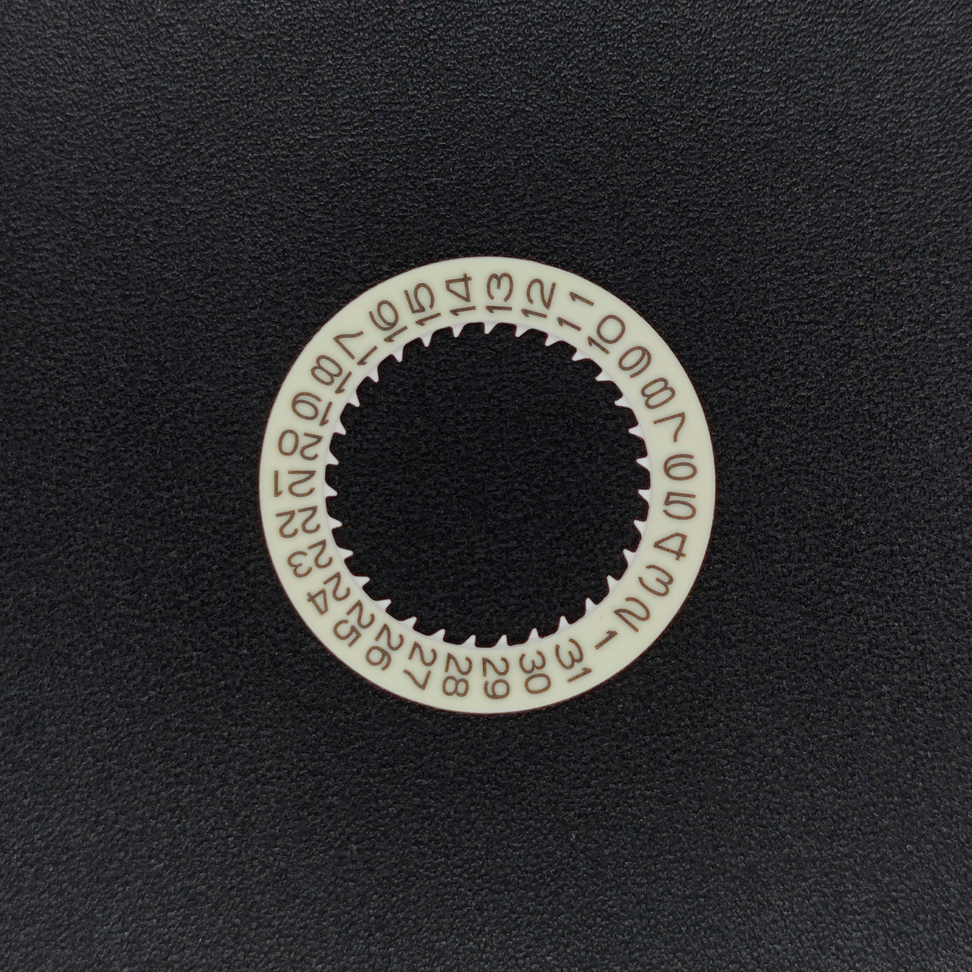 NH35 Luminous White Date-Wheel - Crystal Press Tool avaliação e preço