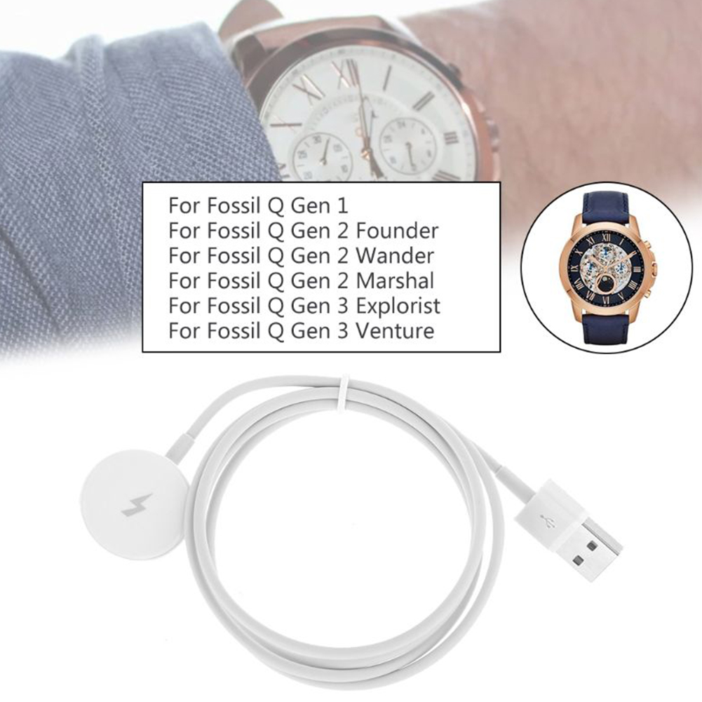 1m Smart Watch Magnetic Charge - Fossil Watches Smartwatch Gen 3 avaliação e preço