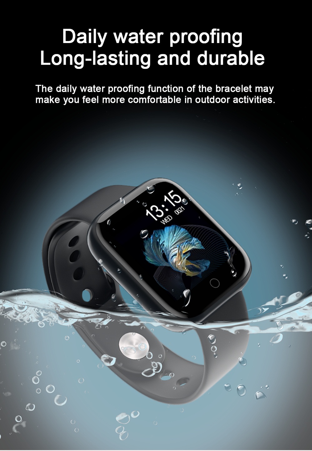 Women IP68 Waterproof Smart Wa - Smartwatch Iphone Watches For Women avaliação e preço