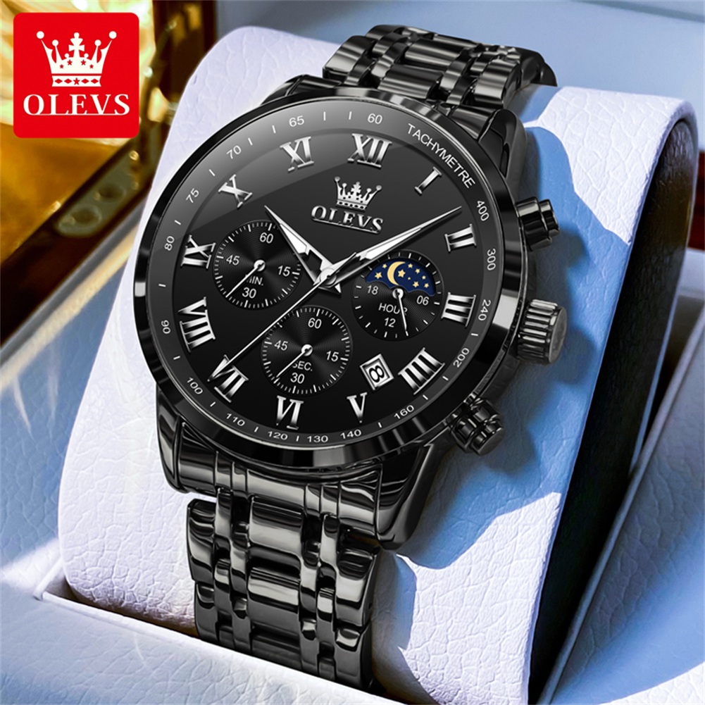 OLEVS 5529 Top Brand Men's Wat - Smartwatch New Watches avaliação e preço