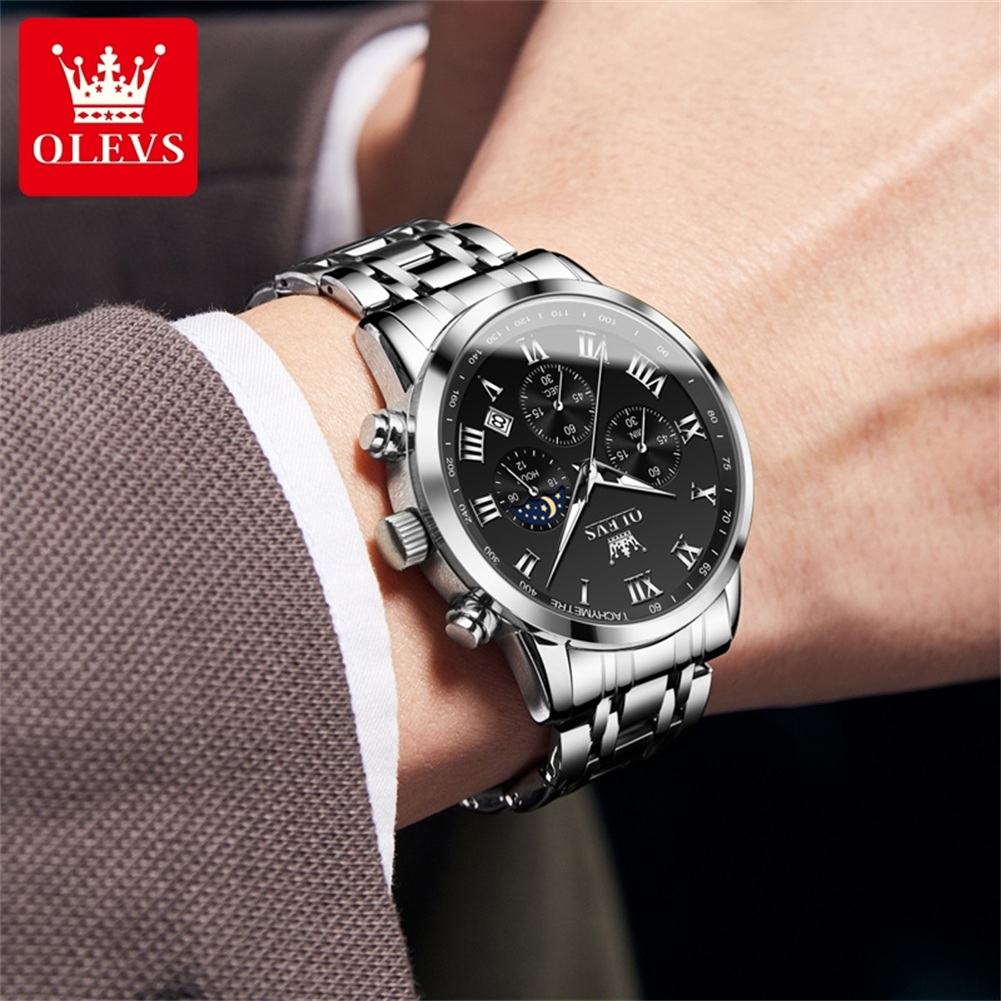 OLEVS 5529 Top Brand Men's Wat - Smartwatch New Watches avaliação e preço