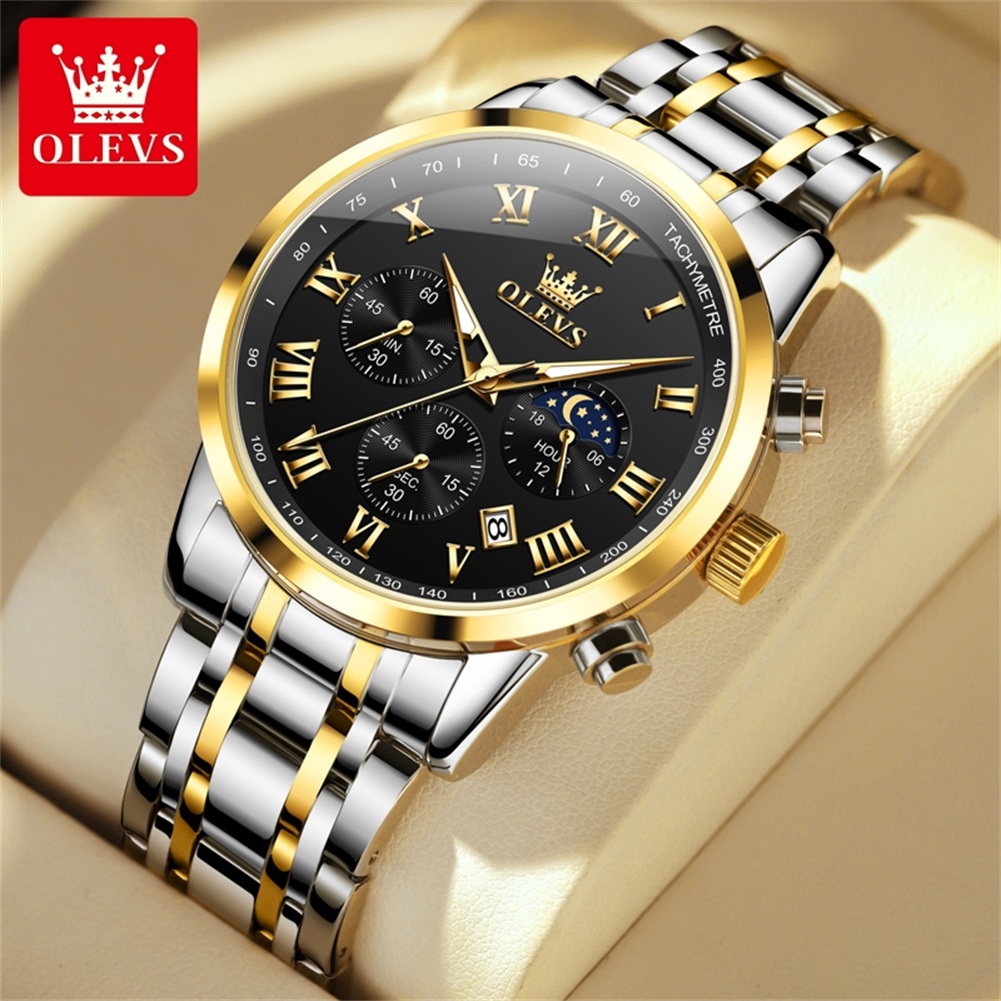 OLEVS 5529 Top Brand Men's Wat - Smartwatch New Watches avaliação e preço