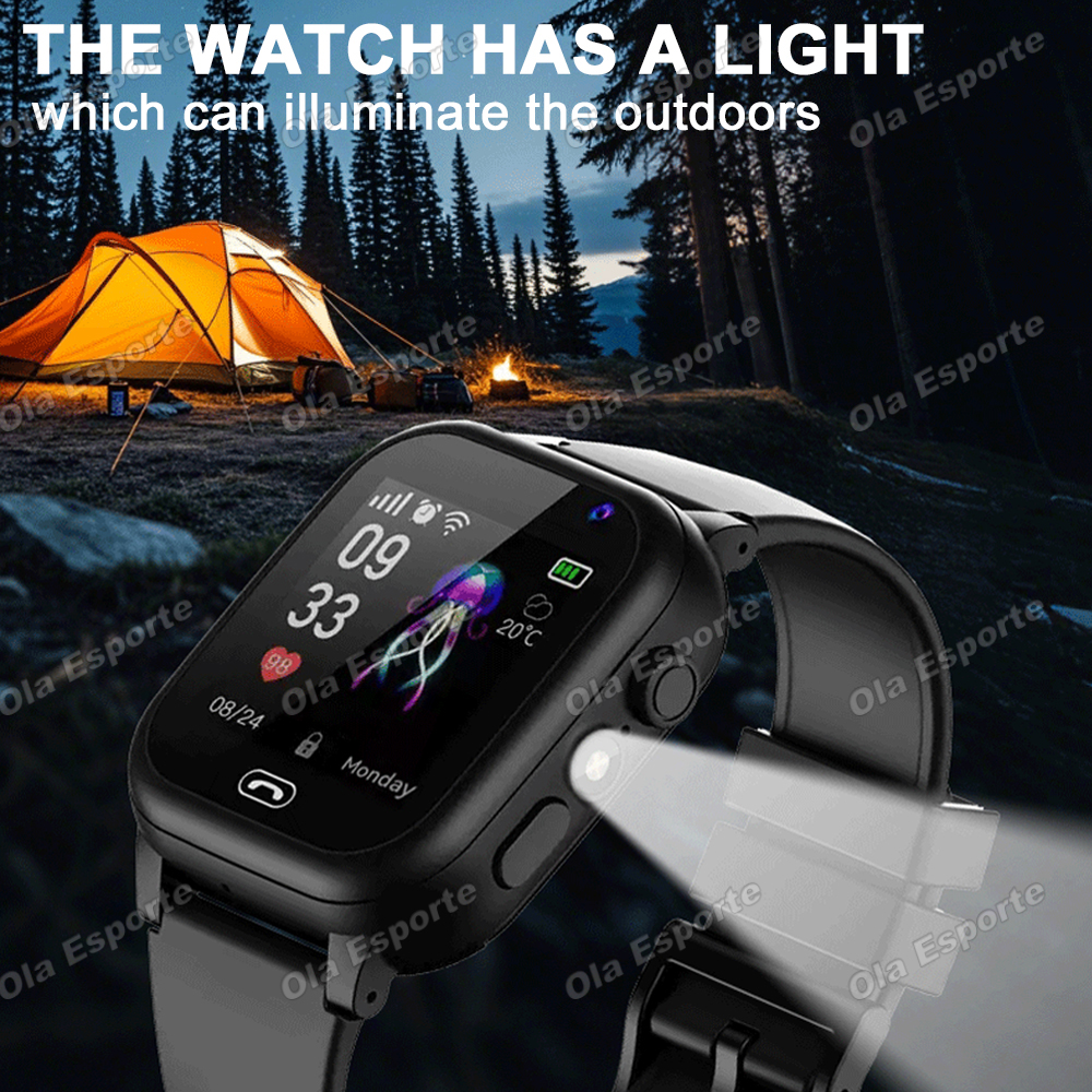 New 2026 Kids Smart Watch SOS  - Smartwatch Watches Gift For Boys With Gps avaliação e preço