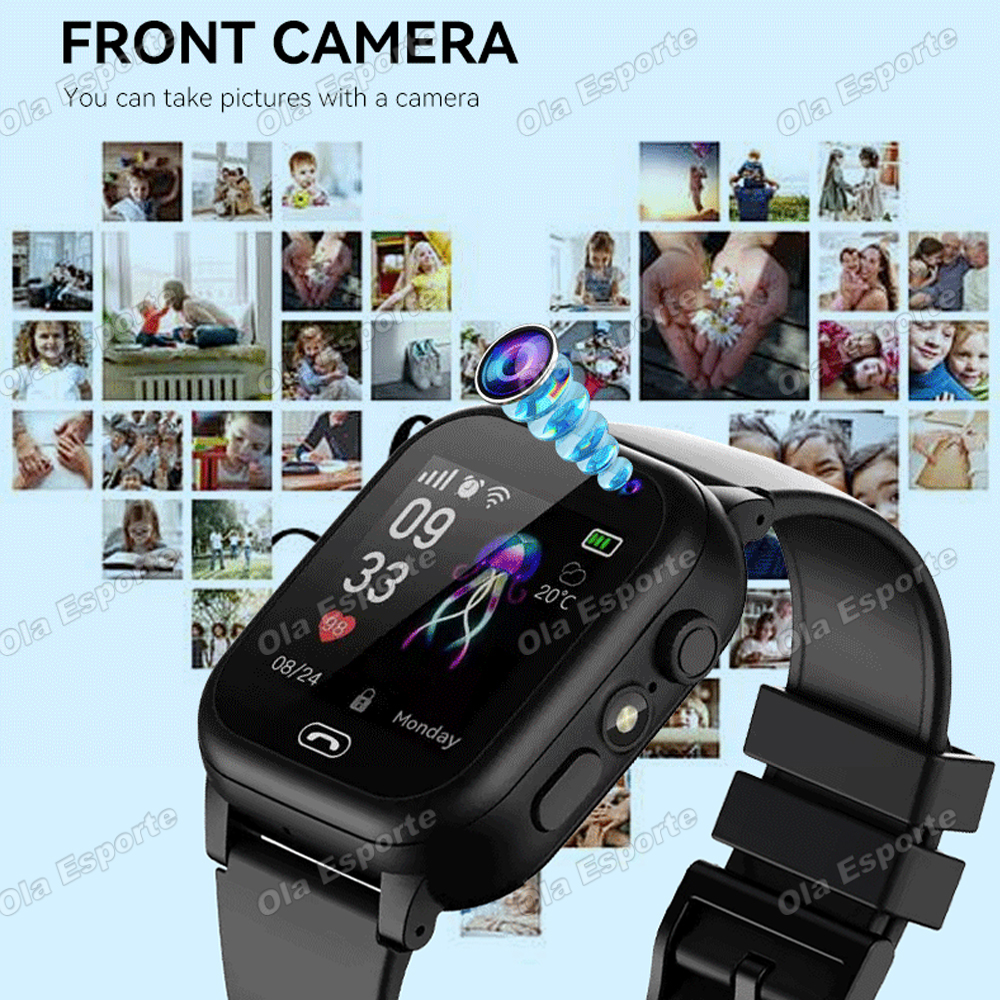 New 2026 Kids Smart Watch SOS  - Smartwatch Watches Gift For Boys With Gps avaliação e preço