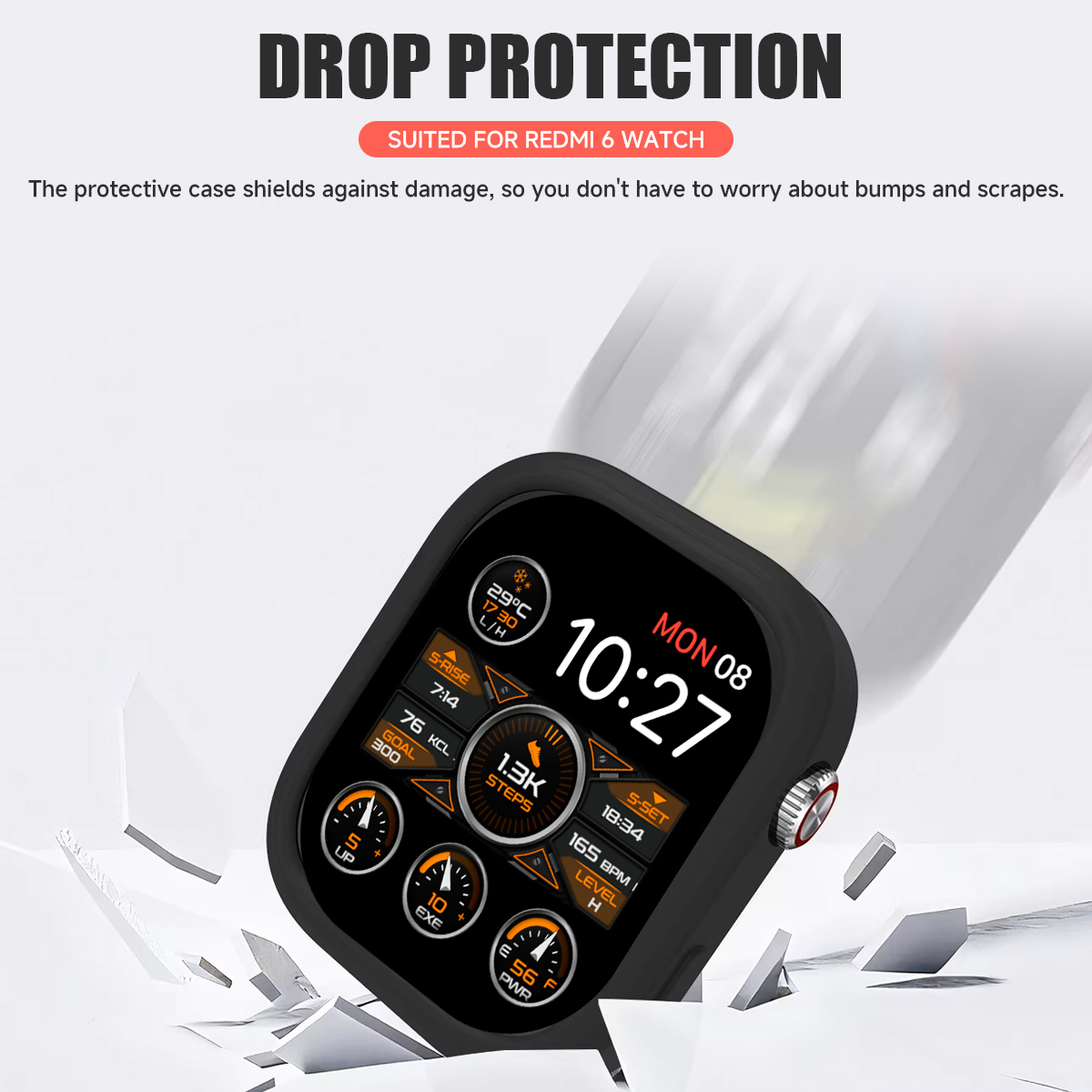 For Xiaomi Redmi watch 6 Silic - Watch Redmi avaliação e preço
