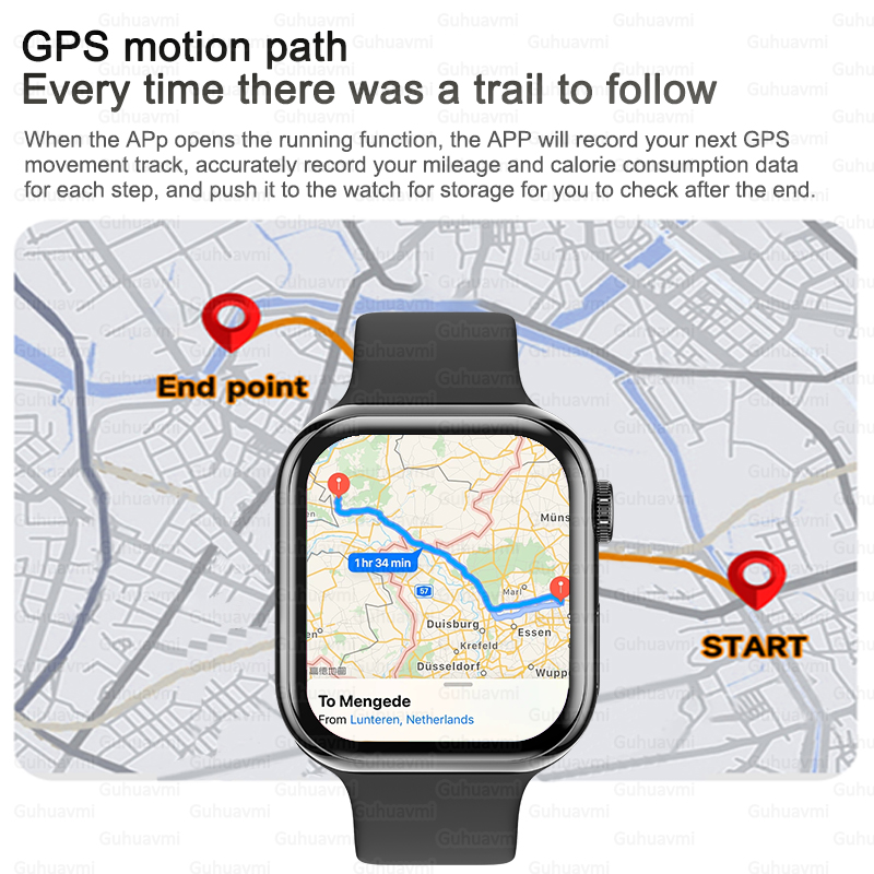 2026 New For iOS Watch Series  - Heart Rate Gps Watch avaliação e preço