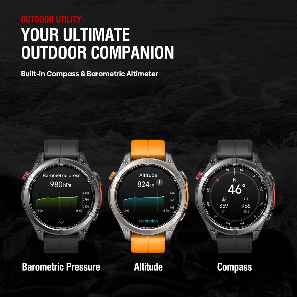 NEW Zeblaze Stratos 4 GPS Smar - Heart Rate Gps Watch avaliação e preço