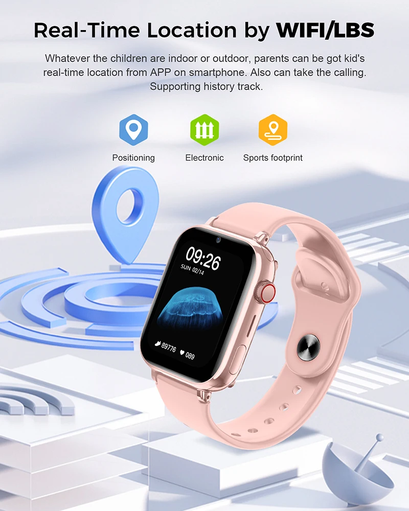 2025 Smart Watch Kids LBS Loca - Smartwatch Watches For Kid Girl avaliação e preço