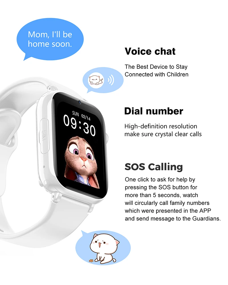 2025 Smart Watch Kids LBS Loca - Smartwatch Watches For Kid Girl avaliação e preço