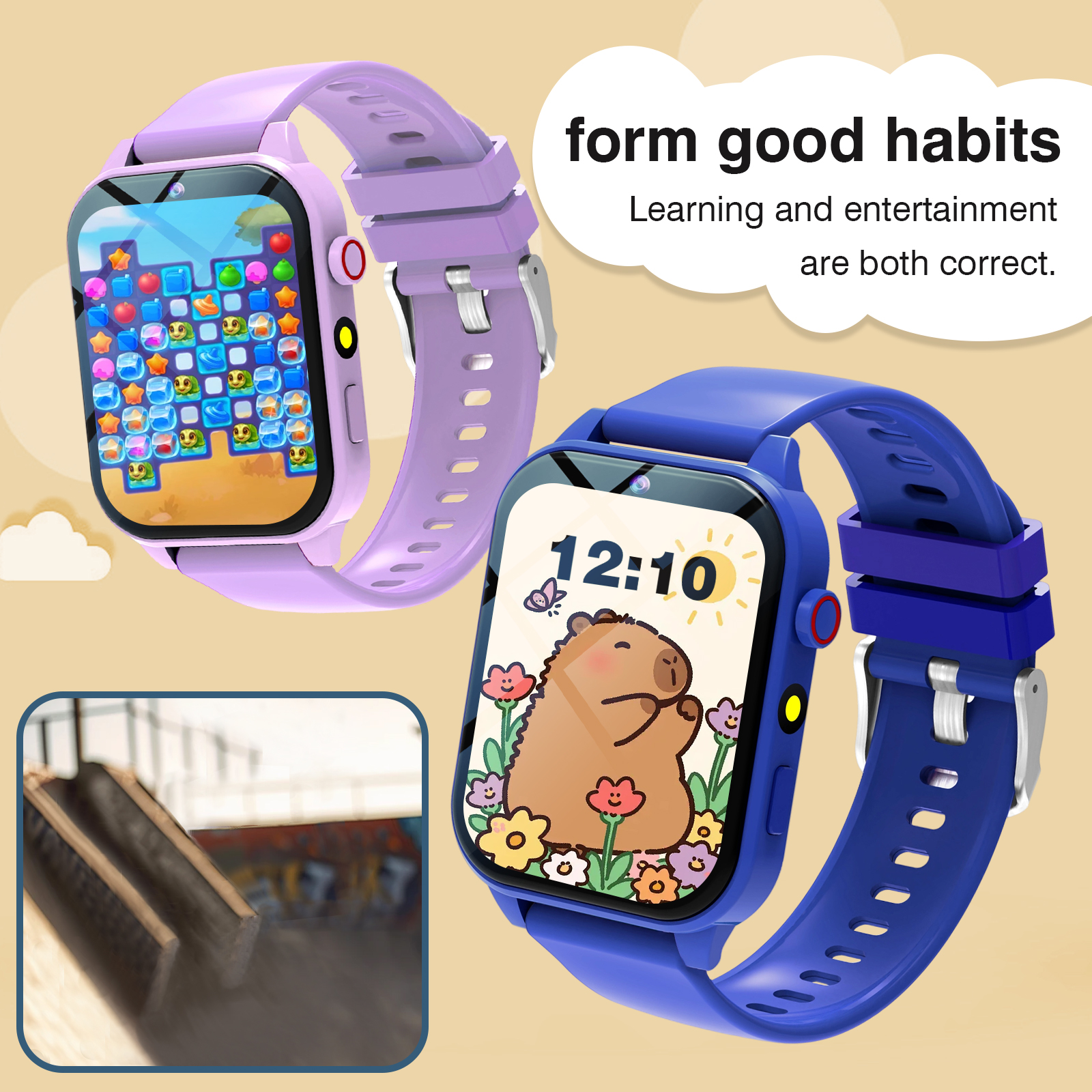 Kids′s Smart Watch 18 Games Ca - Smartwatch Watches Boys avaliação e preço