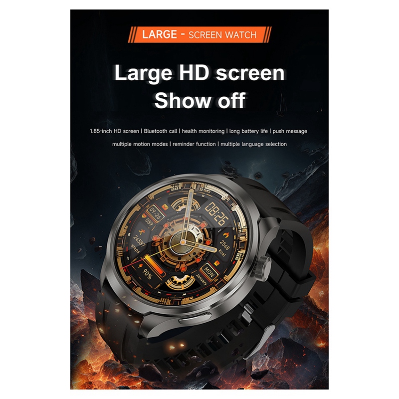 1.85-Inch Ultra HD Smart Watch - Heart Rate Gps Watch avaliação e preço