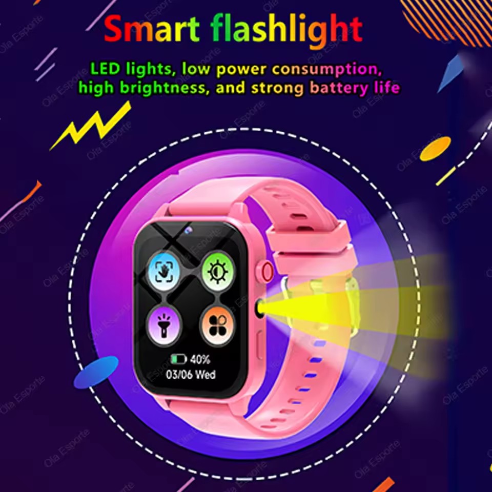 100+ Game SmartWatch Kid Child - Smartwatch Watches For Kid Girl avaliação e preço