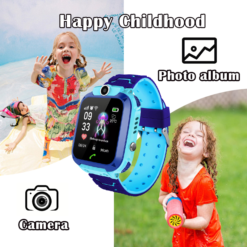 Q12B Kids Smart Watch with SOS - Smartwatch Watches Gift For Boys With Gps avaliação e preço