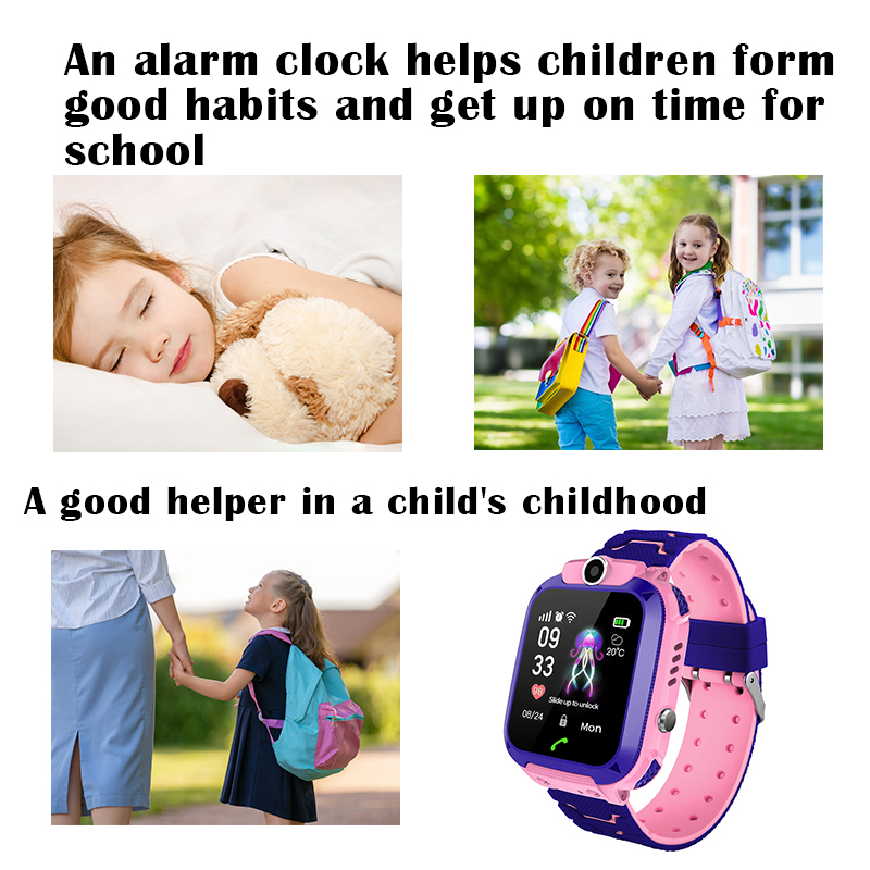 Q12B Kids Smart Watch with SOS - Smartwatch Watches Gift For Boys With Gps avaliação e preço