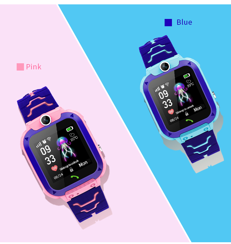 Q12B Kids Smart Watch with SOS - Smartwatch Watches Gift For Boys With Gps avaliação e preço