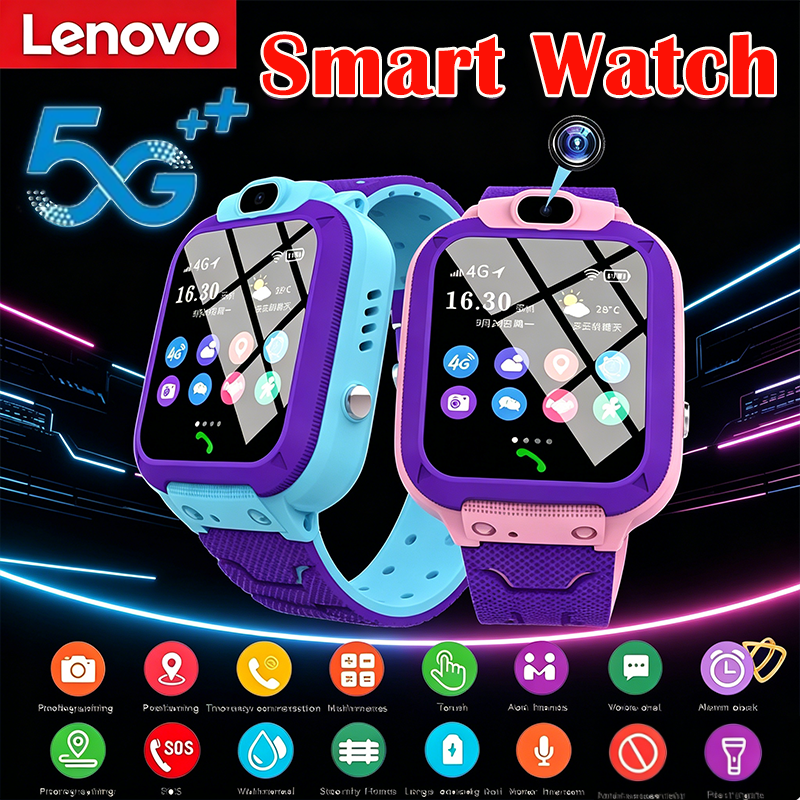 Lenovo 2026 New 5G Waterproof  - Smartwatch Watches Gift For Boys With Gps avaliação e preço