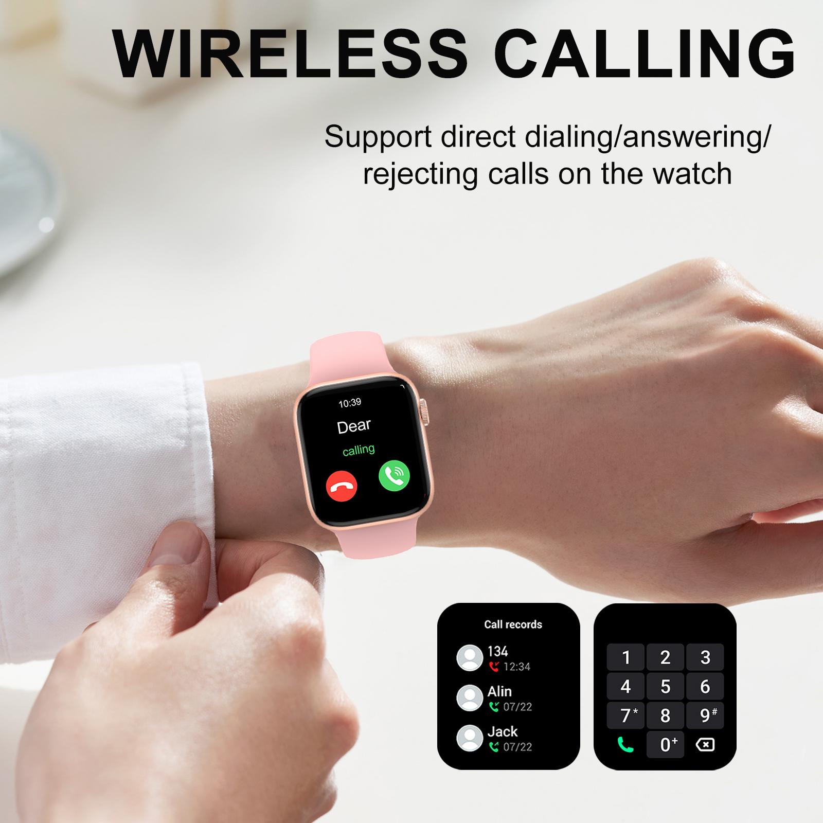 Smart Watch, Wireless Call/Dia - Smartwatch Iphone Watches For Women avaliação e preço