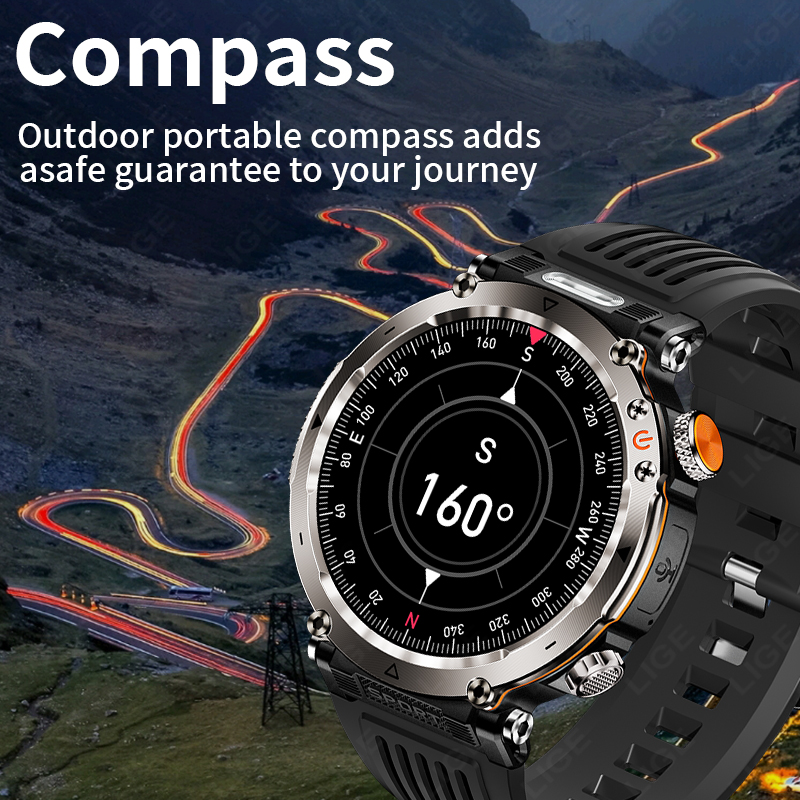 New Military Outdoor Smartwatc - Smartwatch New Watches avaliação e preço