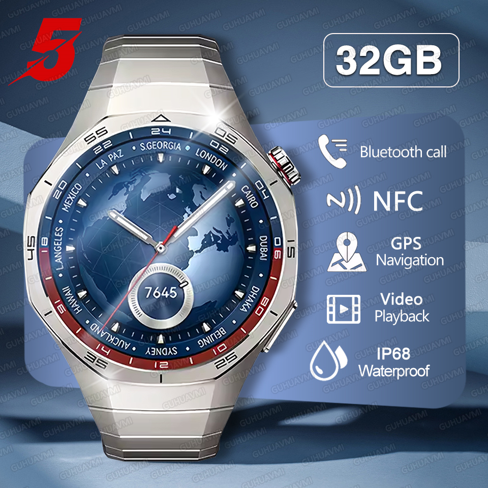 2026 New Watch 5 Pro GPS Map N - Heart Rate Gps Watch avaliação e preço
