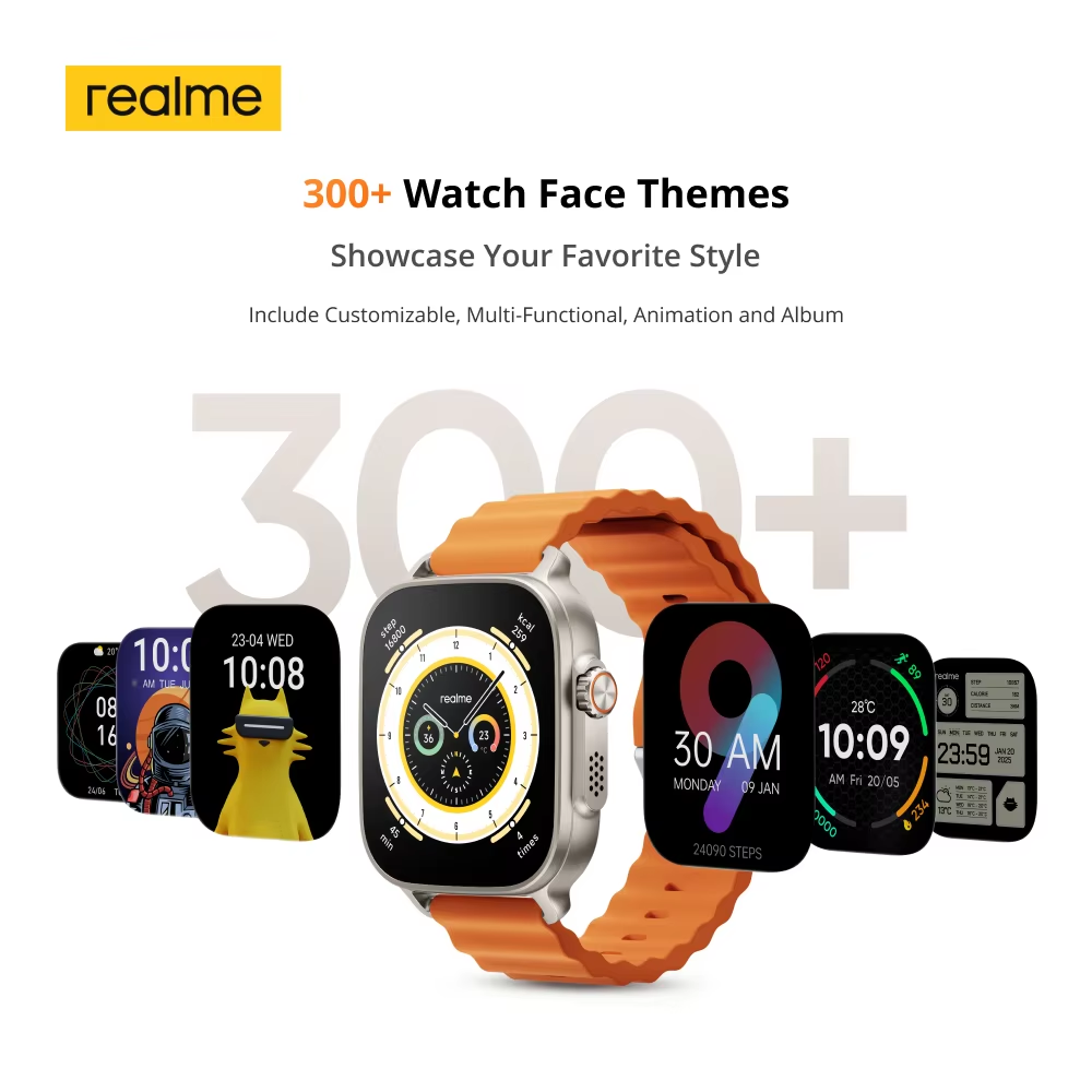 Global Version realme watch 5  - Heart Rate Gps Watch avaliação e preço