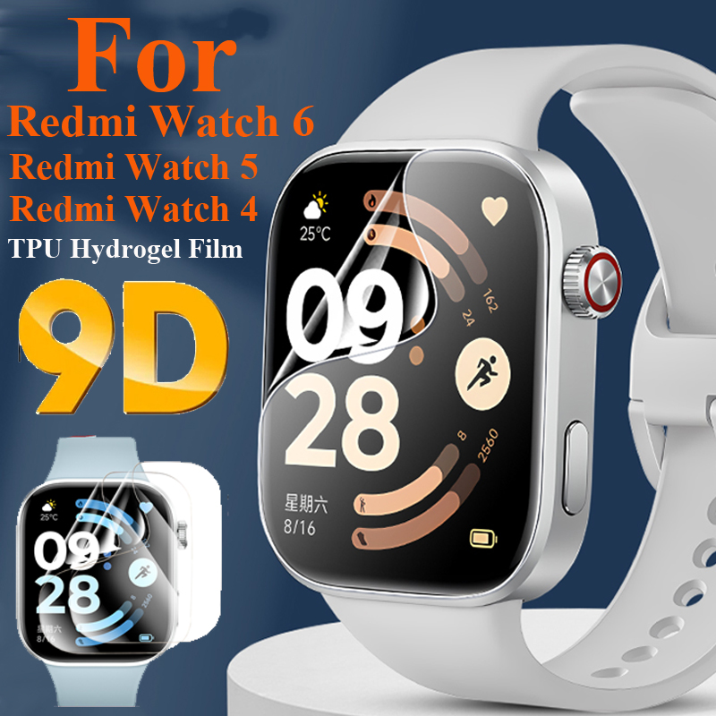 1-5PCS Hydrogel Protective Fil - Watch Redmi avaliação e preço
