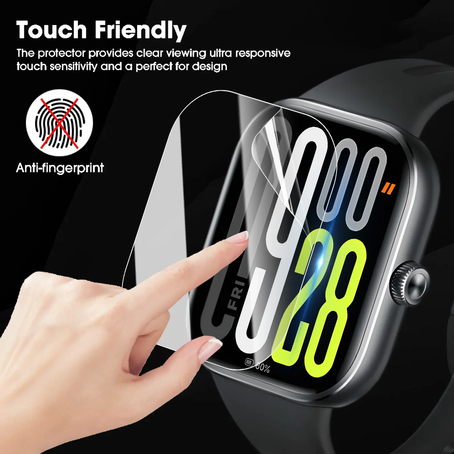 1-5PCS Hydrogel Protective Fil - Watch Redmi avaliação e preço