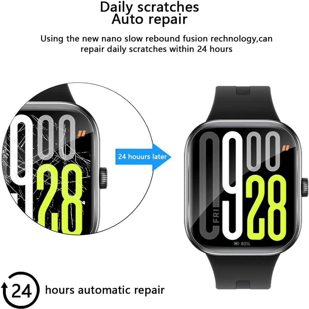1-5PCS Hydrogel Protective Fil - Watch Redmi avaliação e preço
