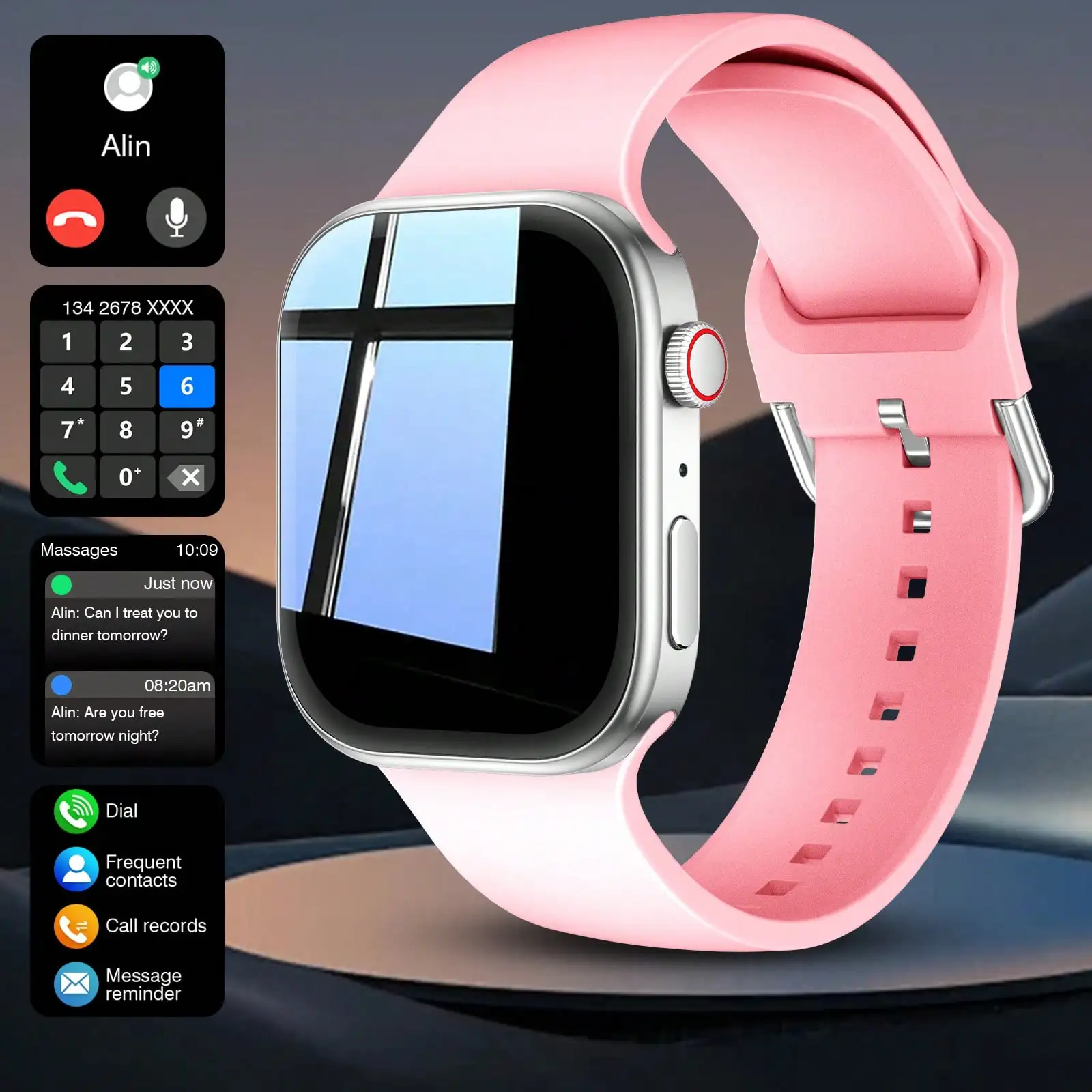 Smart Watch, Wireless Calling  - Smartwatch Iphone Watches For Women avaliação e preço