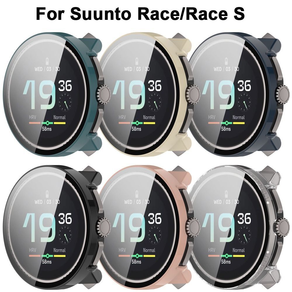 New PC+Tempered Protective Cas - Smartwatch New Watches avaliação e preço