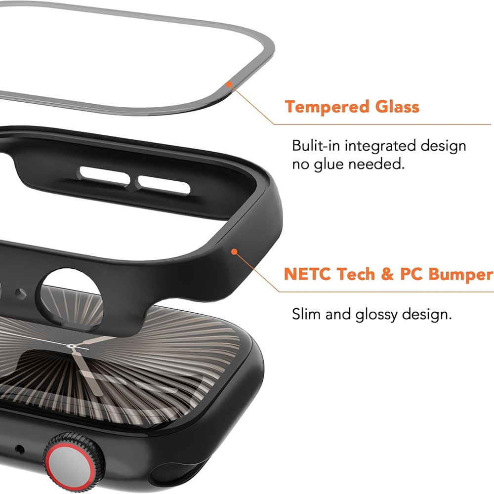 Screen Protector For Apple Wat - Smartwatch New Watches avaliação e preço