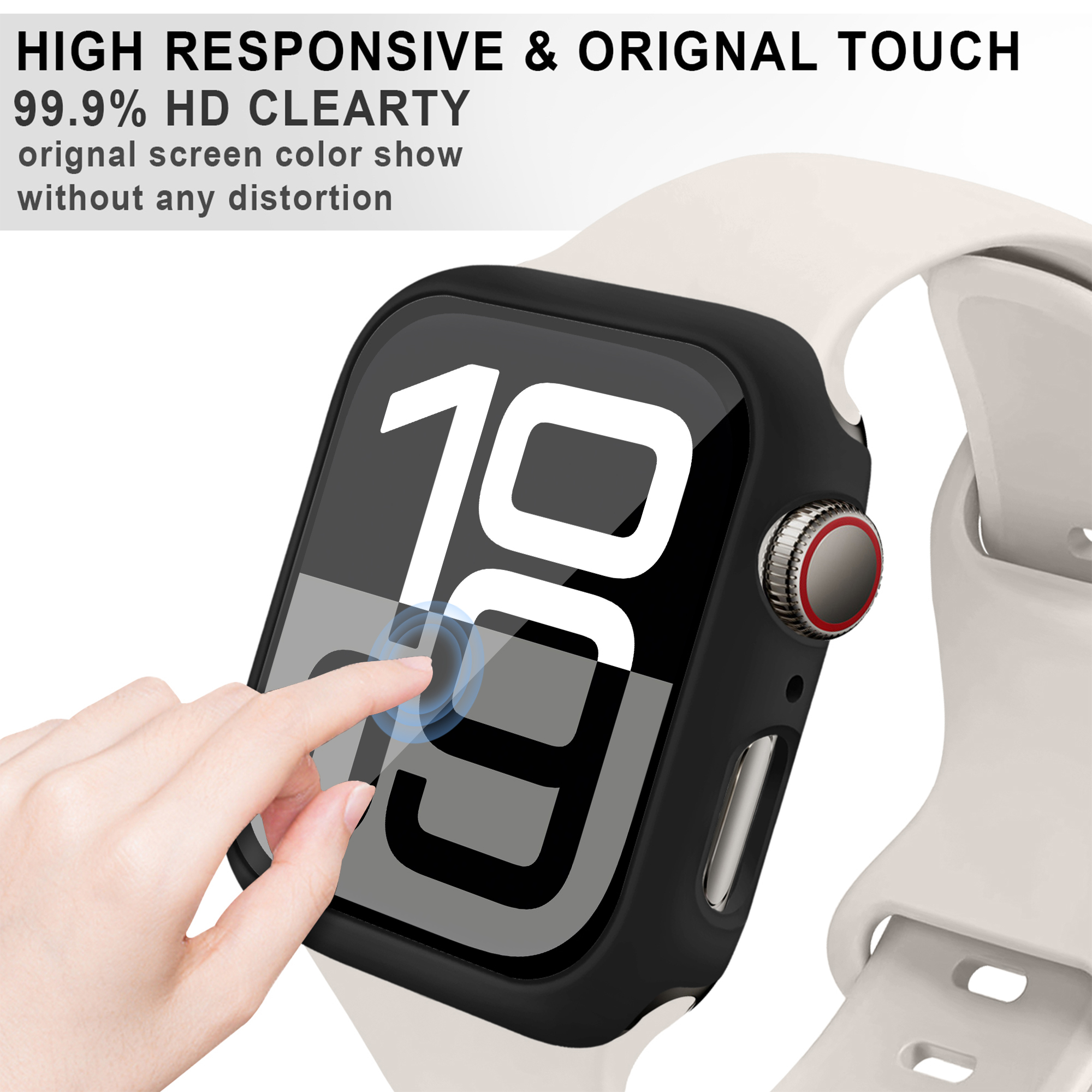 Screen Protector For Apple Wat - Smartwatch New Watches avaliação e preço