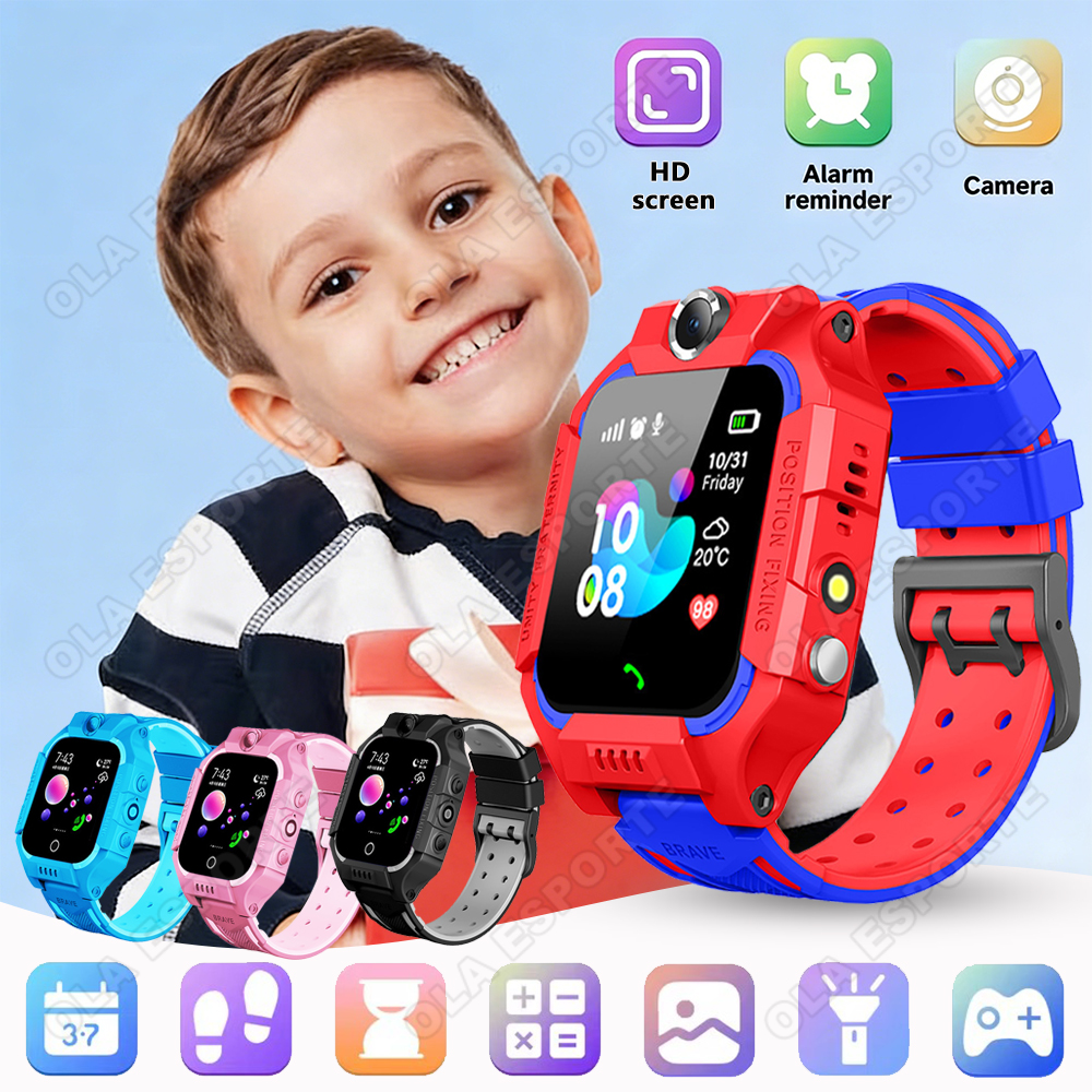 2026 New Children Smartwatch w - Smartwatch Watches Gift For Boys With Gps avaliação e preço