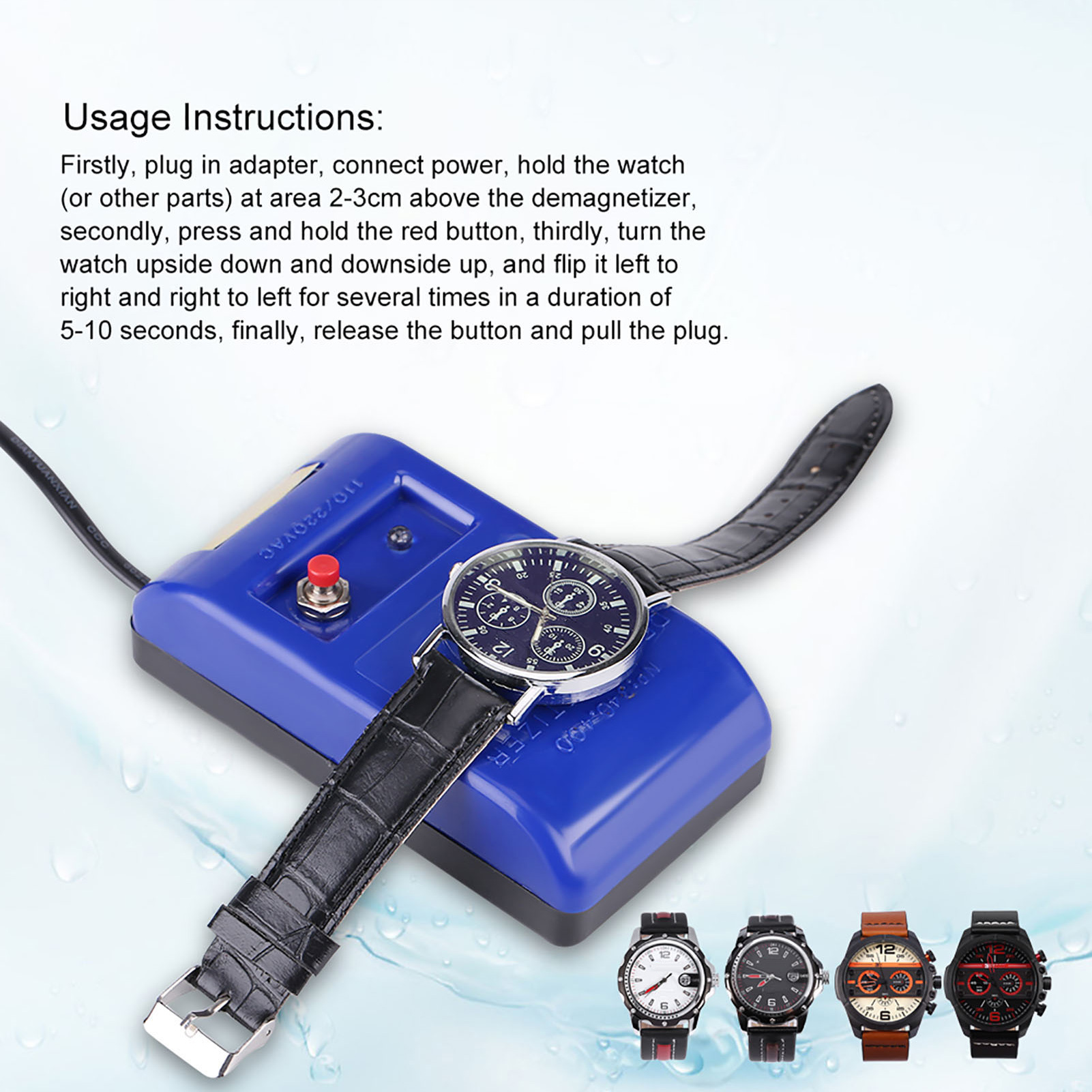 Professional Mechanical Wristw - Crystal Press Tool avaliação e preço
