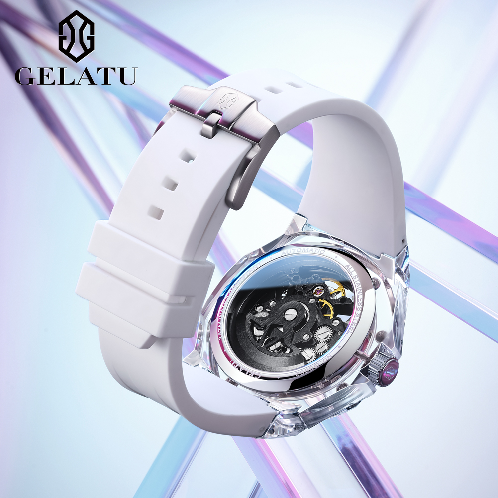 GELATU 8002 Automatic Mechanic - Leather Watch Strap avaliação e preço