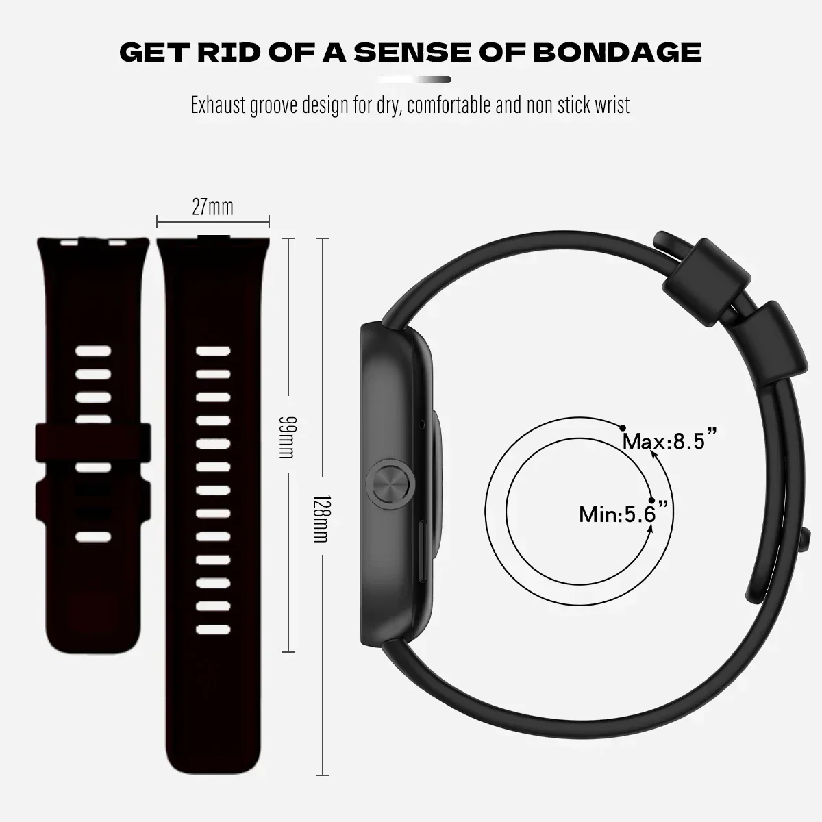 Watchband + Case For Xiaomi Re - Watch Redmi avaliação e preço