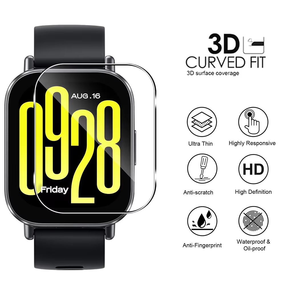 1-5Pcs Tempered Glass For Xiao - Watch Redmi avaliação e preço