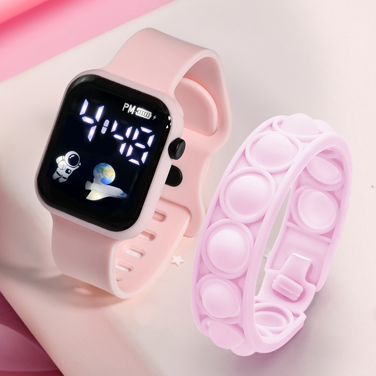 2PCS Children's Smart Watch Br - Smartwatch Watches Boys avaliação e preço