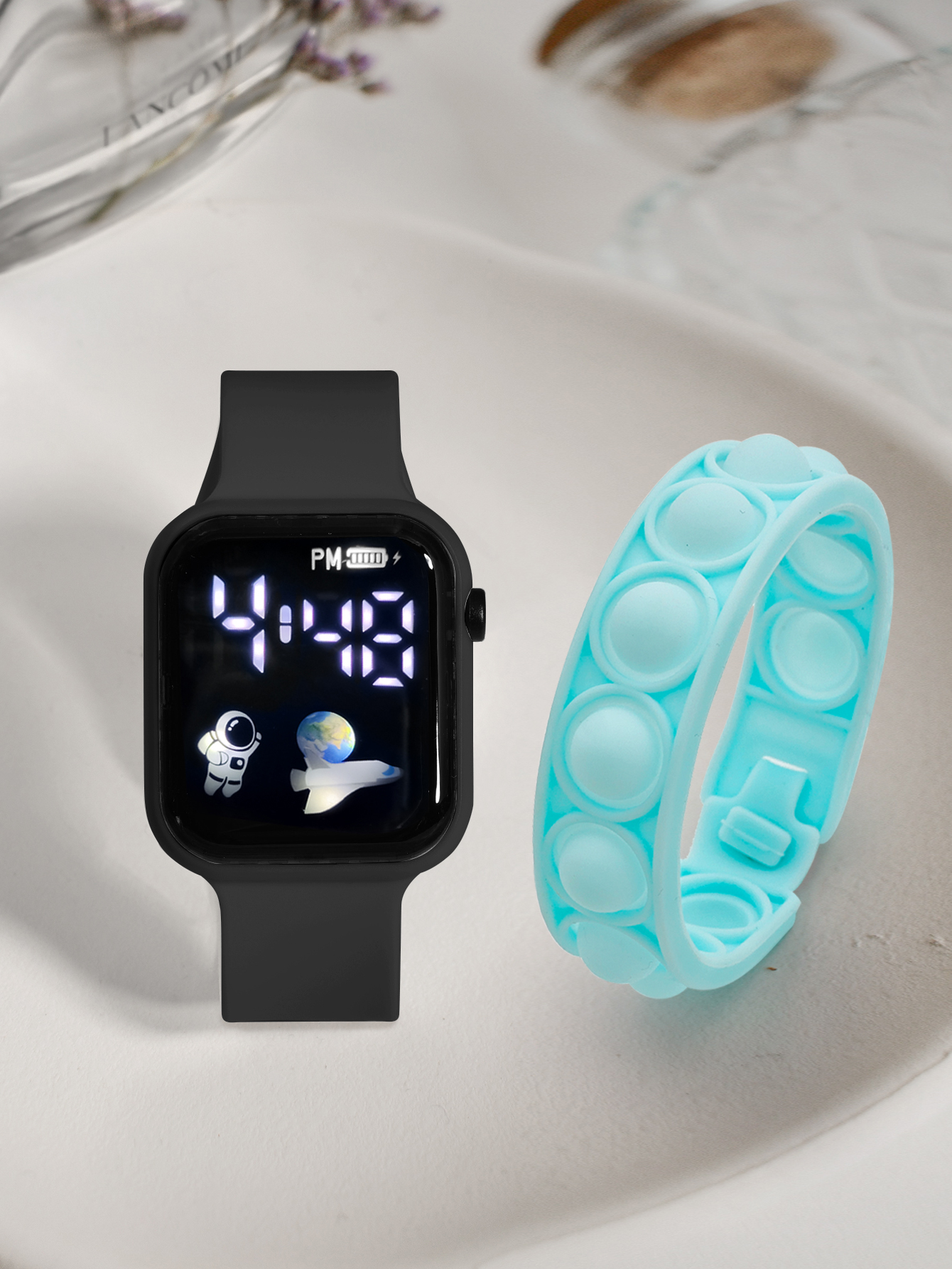 2PCS Children's Smart Watch Br - Smartwatch Watches Boys avaliação e preço